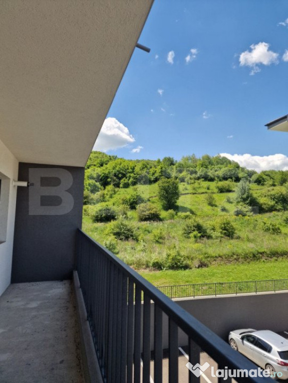 Apartament cu 3 camere, 62mp, terasa cu panorama, parcare su