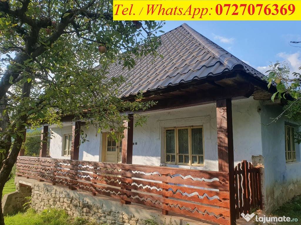 Casa 64 mp util, 2 camere + hol mare refacut, 4.100 mp intravilan