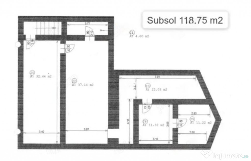 Zona Muzeul Militar sp S+P+E1+M 565 mp