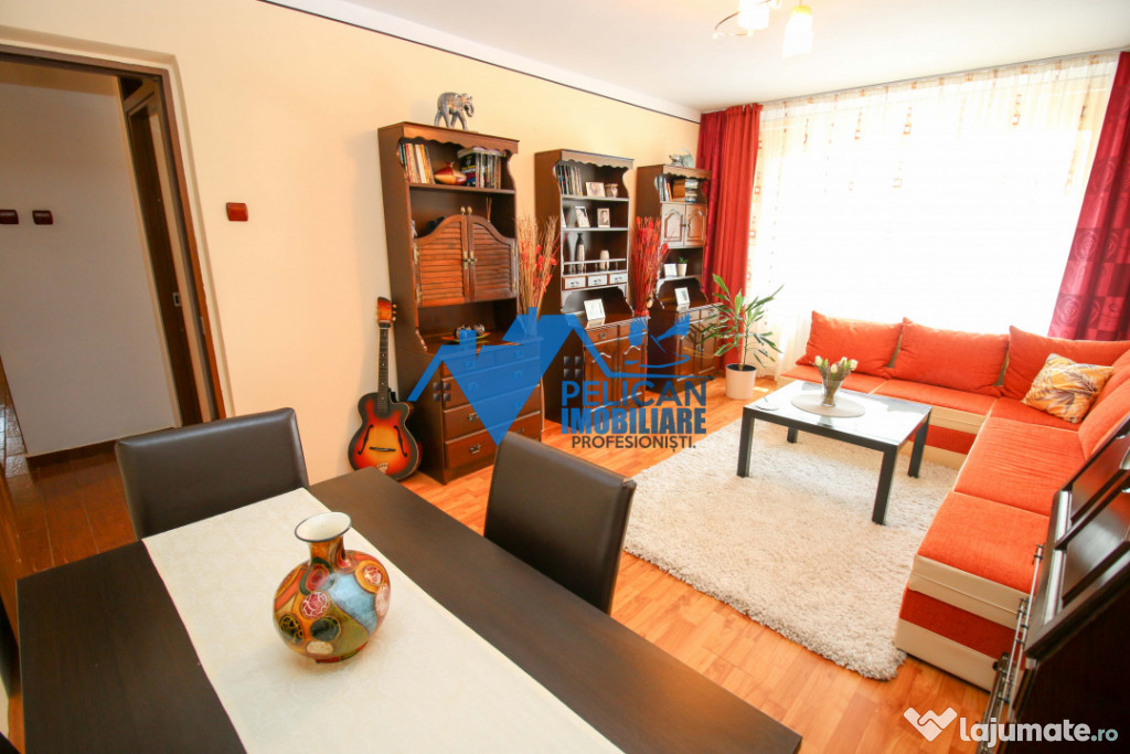 E3, decomandat, 3 camere, renovat