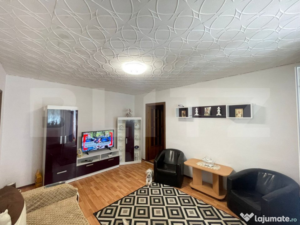 Apartament 3 camere,parter,53mp,zona Orizont
