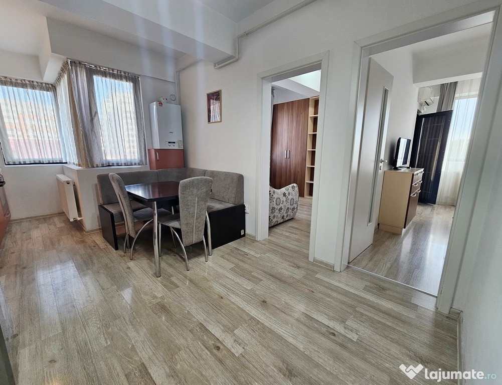 Bloc nou,Palas, apartament cu 2 camere, spatios, mobilat si utilat.