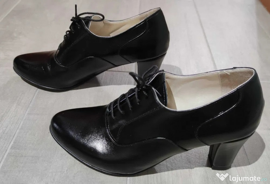 Pantofi COMOD, piele NATURALA, marime 40, NOU