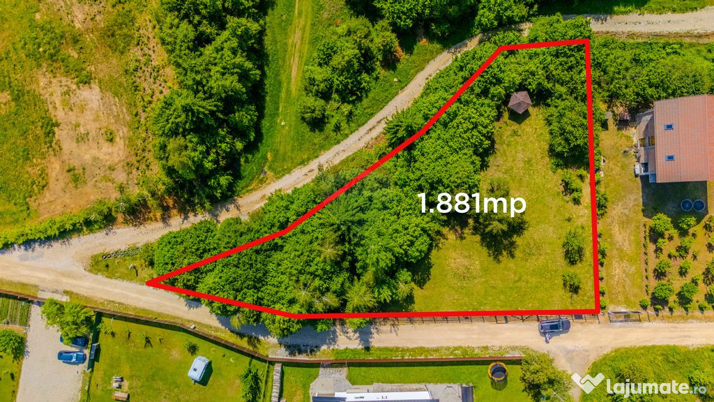 Teren 1,881mp/ Glăjerie-Râșnov/ Oportunitate de invest...