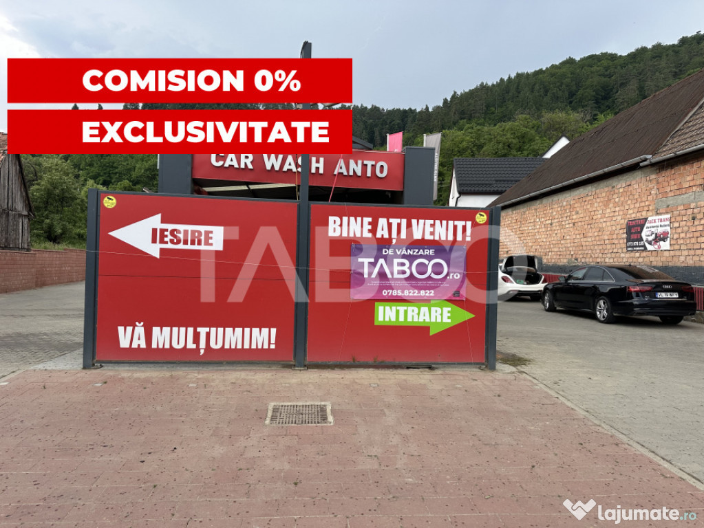 Spalatorie Auto Self-Wash de Vanzare – Saliste Judetul Sib