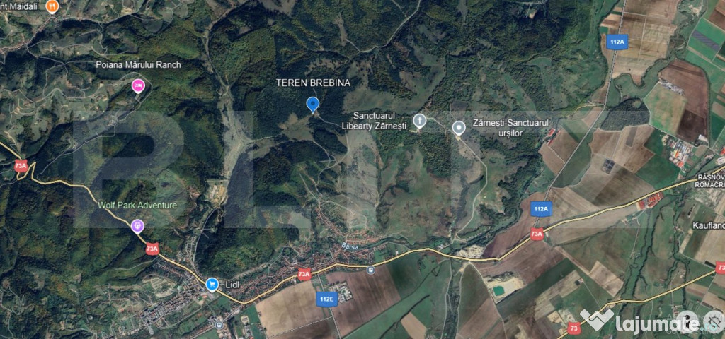 2 Terenuri în Zărnești – Zona Brebina ; Investiție cu