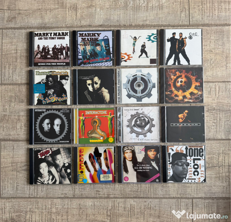 Pachet 2 cd-uri originale Eurodance 90’s