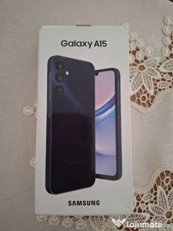 Samsung Galaxy A15 , 128 Gb memorie cu 4 giga ram , NOU , LA CUTIE !