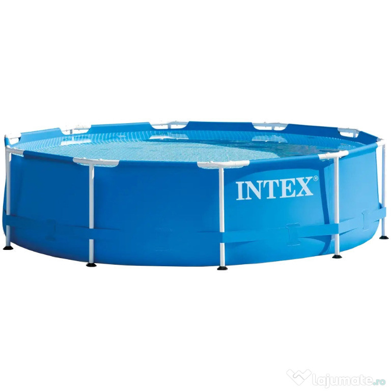 Piscina cadru metalic Intex, 305×76 cm, 4500 litri, rotunda, noua
