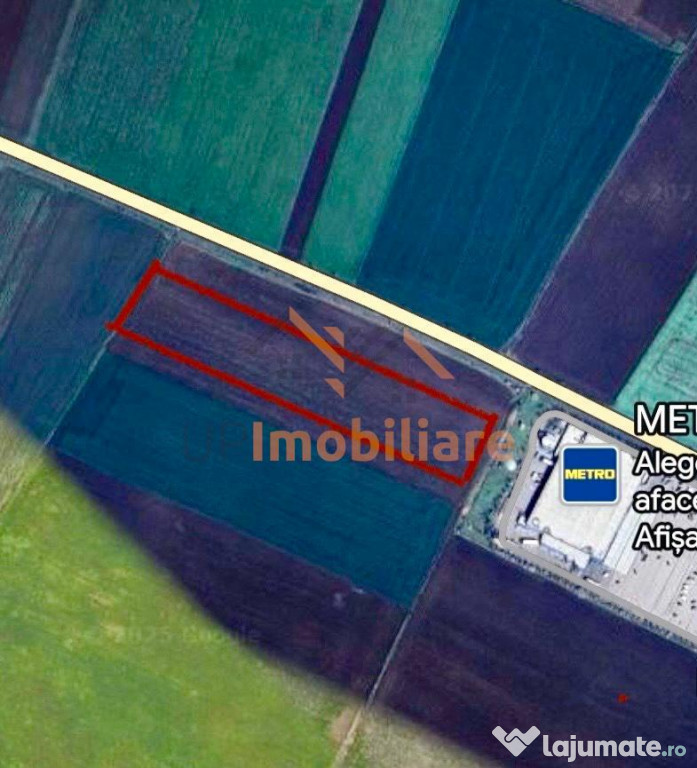 TEREN INTRAVILAN INVESTITIE 20.500 MP ARAD