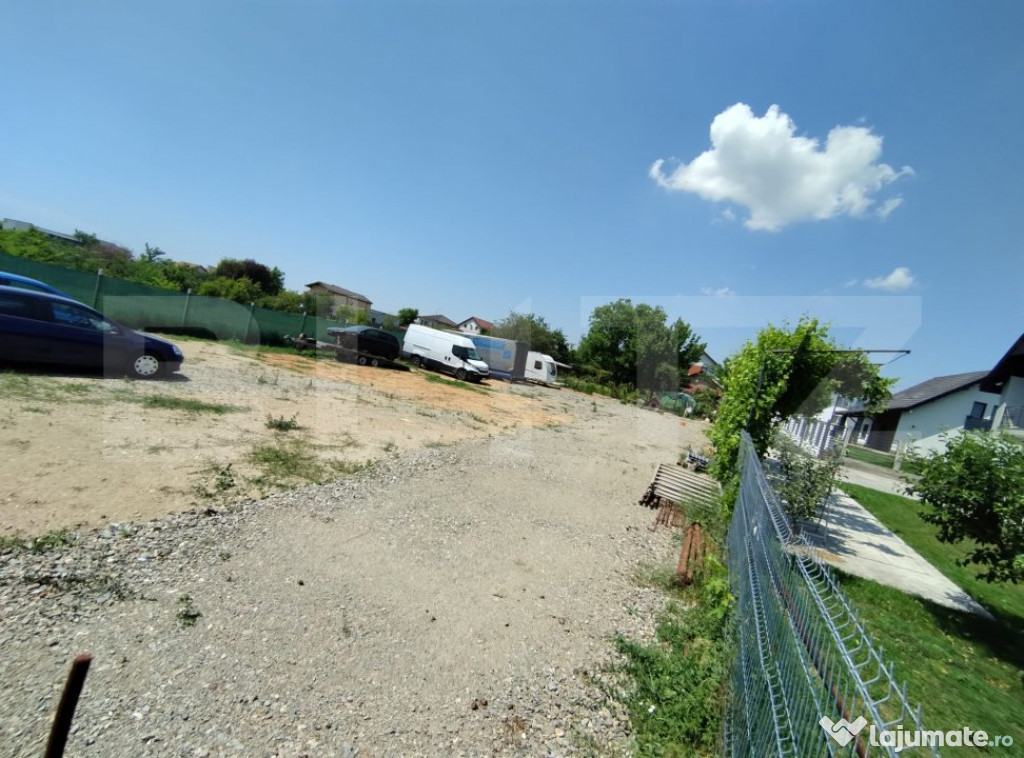 Teren intravilan, 800 mp, toate utilitatile la front, zona N