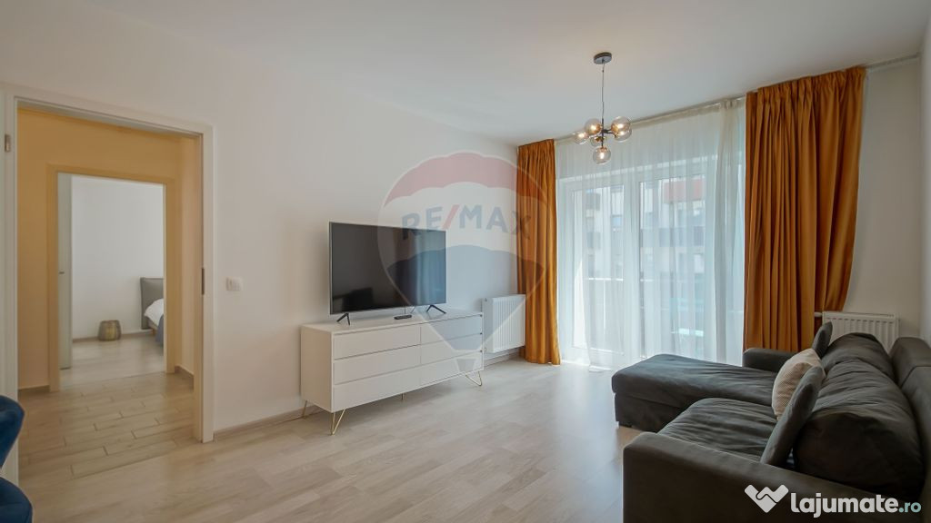 Apartament cu 2 camere de închiriat, parcare subterană!