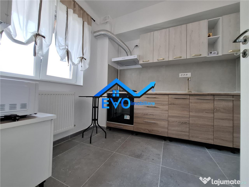 Apartament 1 camera, mobilat complet, bloc nou, capat Cug