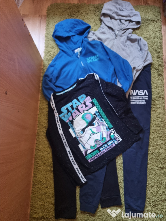 Set 2 Hanorace + 2 Pantaloni + 1 Bluza Star Wars 12-13 ani 164 cm