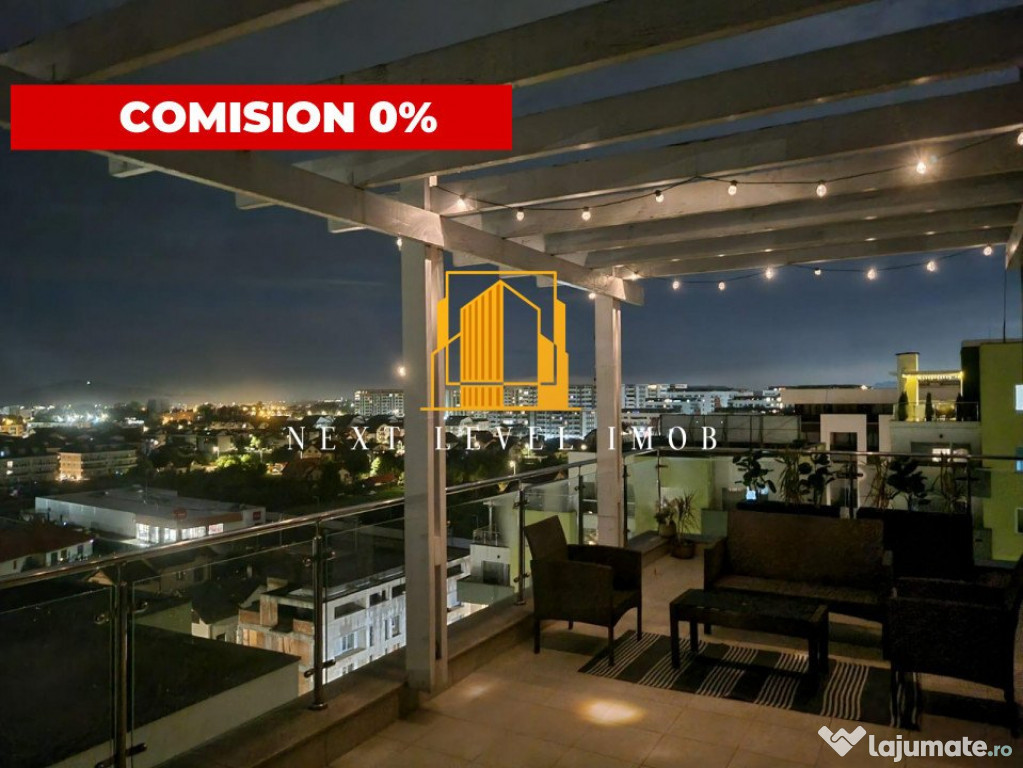 PENTHOUSE CU TERASĂ 46 MP – TRACTORUL, BRAȘOV, COMISION