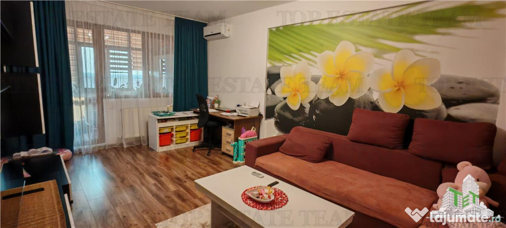 Apartament cu 3 camere, complet mobilat/utilat si loc de par