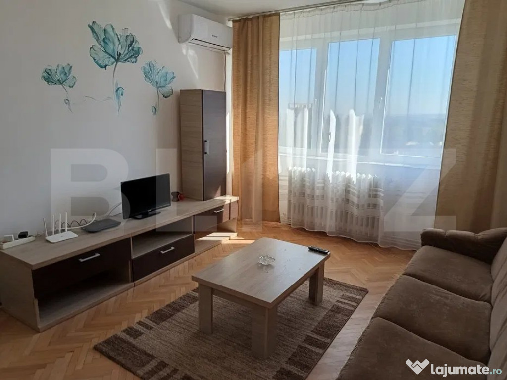Apartament 2 camere, 55mp, aer conditionat, zona Mercur