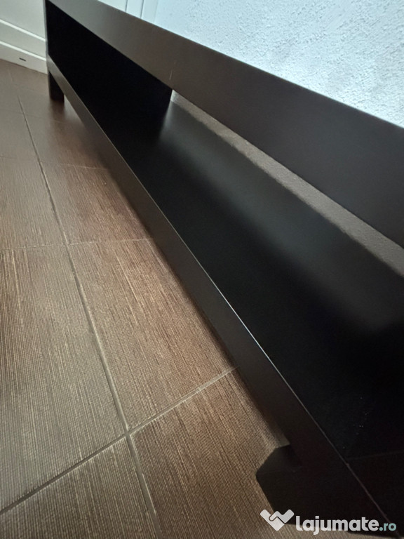 Masa tv IKEA, culoare negru-maro