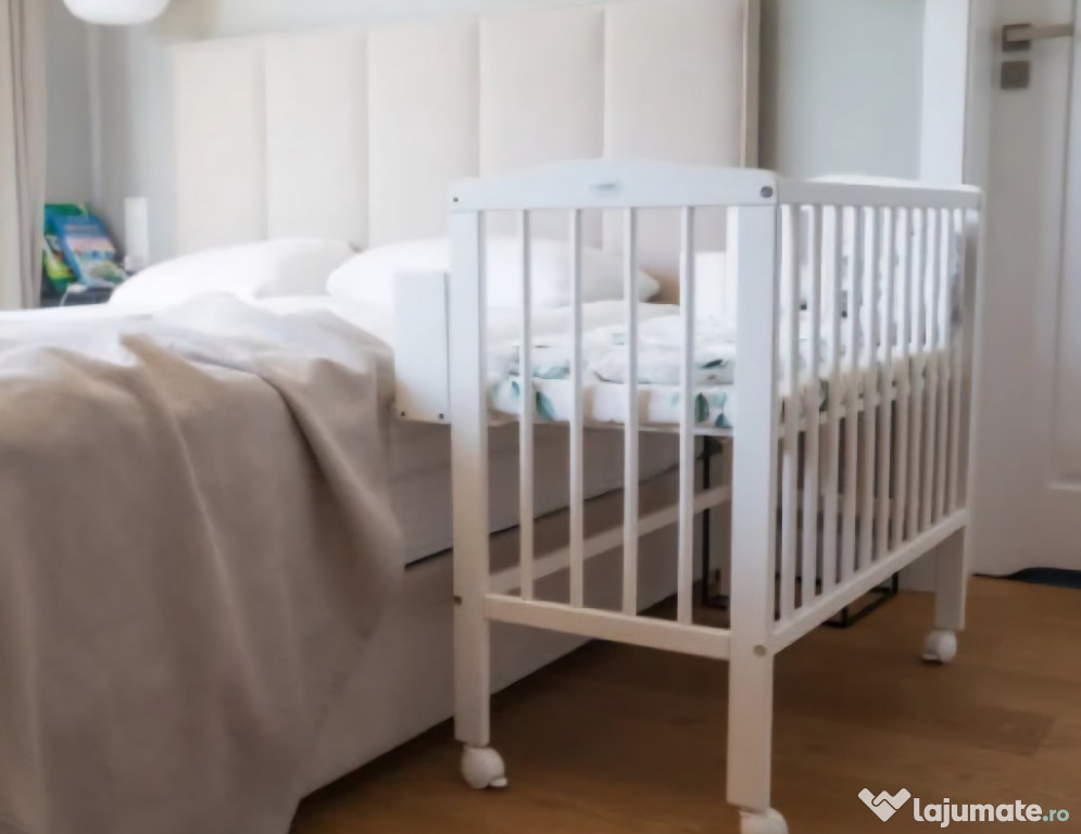 Patut cosleeping + protectii si lenjerie neutilizata