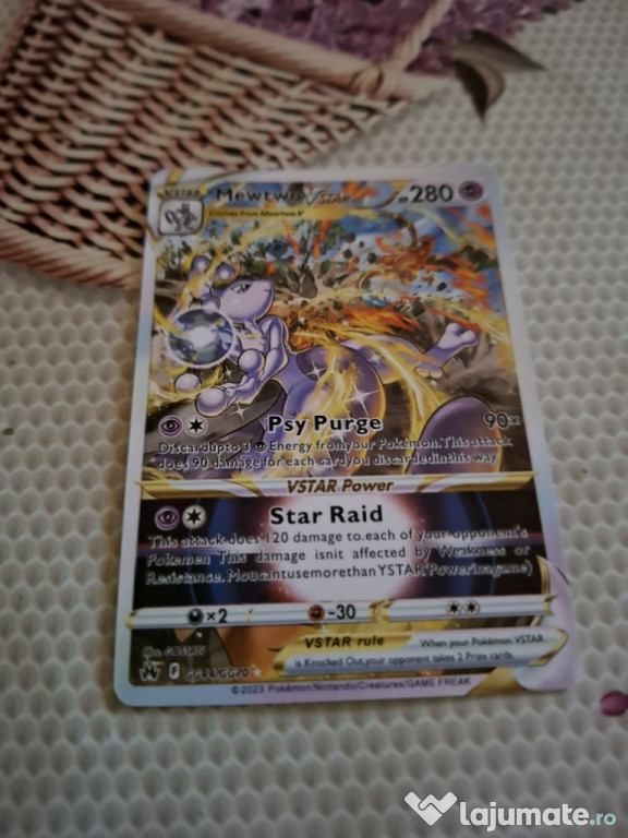 Carte Pokemon MewTwo Vstar