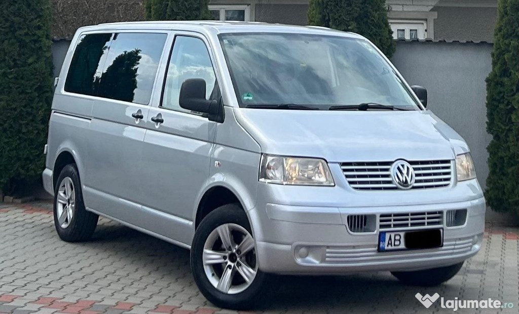 VW Transporter T5 Lung 25 diesel 131-Cp 2009 8+1 6 viteze