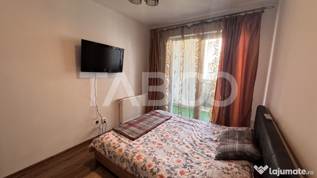 Apartament 2 camere de inchiriat 40mp mobilat utilat Lupeni