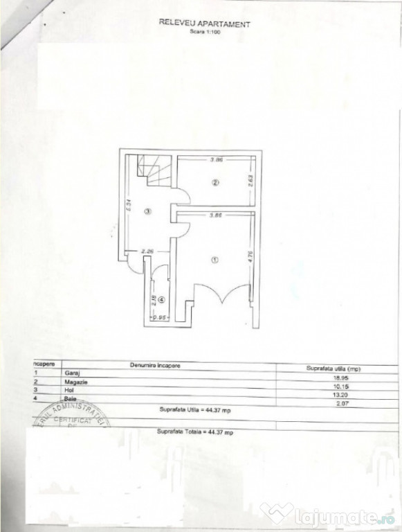 Spațiu comercial – demisol + parter înalt zona Delfinari