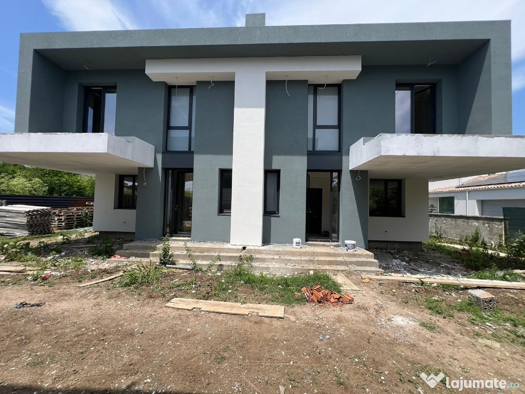 Vila LUX P+1 4 camere + terasa ROOF top 60 mp, LA CHEIE, apropriere Me