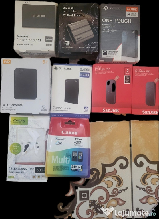 Vând mai multe modelele Ssd