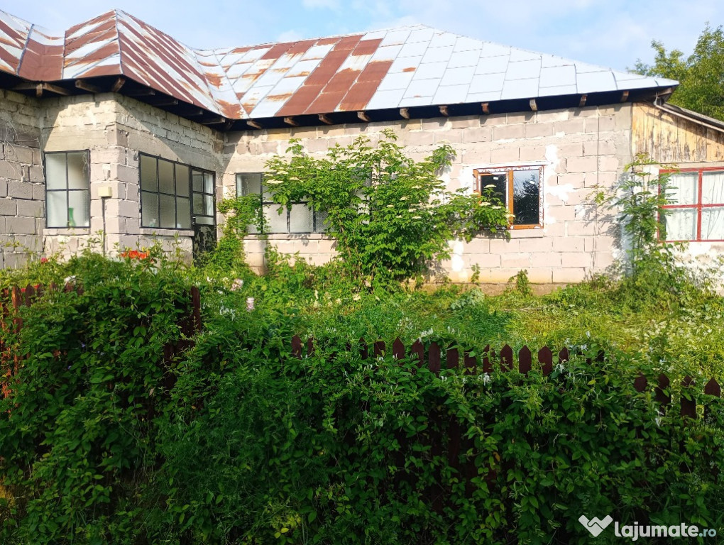 VAND CASA +TEREN COMUNA MALU CU FLORI, DAMBOVITA