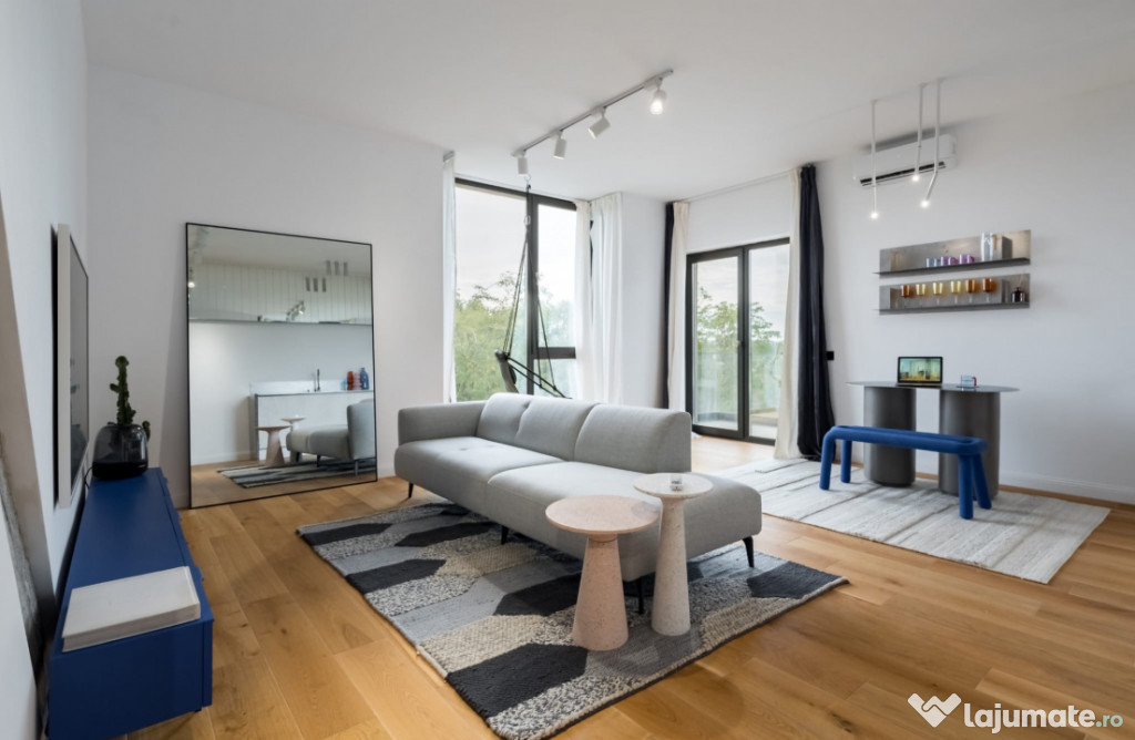 Apartament modern 2 camere de închiriat, parcare proprie,