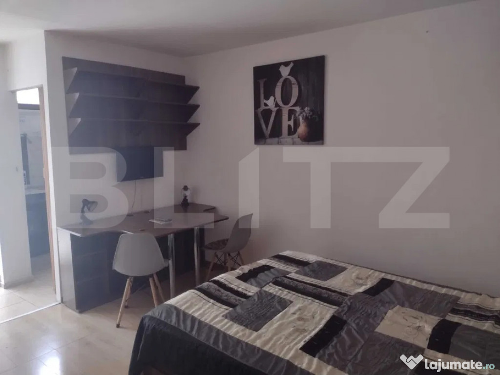 Garsoniera, 31 mp, zona Big