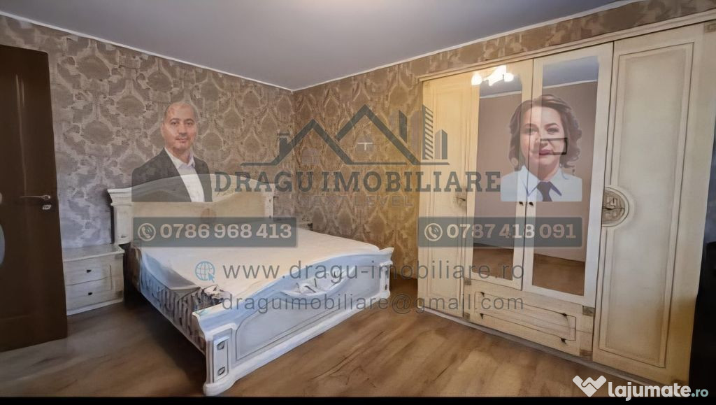 Apartament 2 camere, decomandat, mobilat și utilat