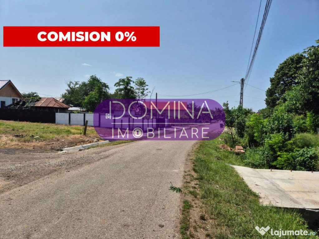 Teren intravilan parcelabil *dublă deschidere - Com. Leleș