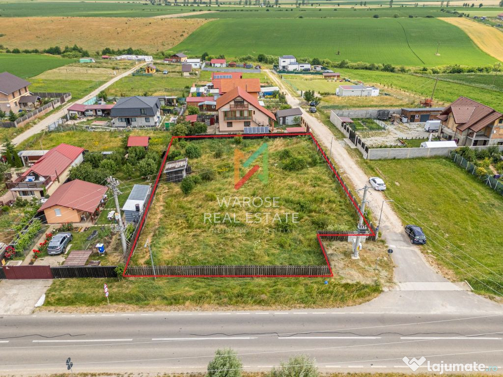 0% Comision | Teren intravilan | Satu Nou | Brasov | S:1533