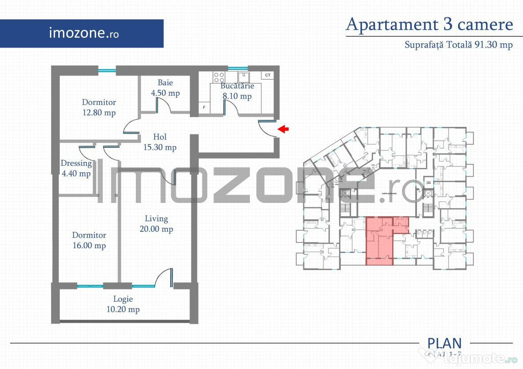 OFERTA IULIE: loc de parcare GRATUIT pentru apartamentele...