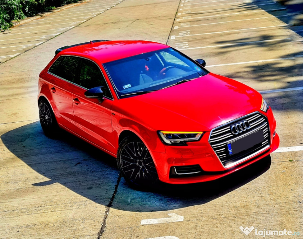 Audi A3 2018 Benzina Automata,Rosu!Bord virtual,S line
