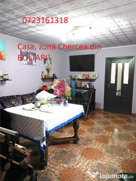 Casa Chercea 4 cam 121mp utili, boltari, teren=273mp