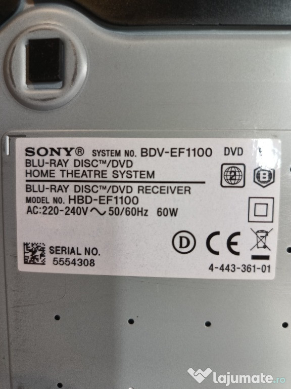 Sistem blue ray/disc