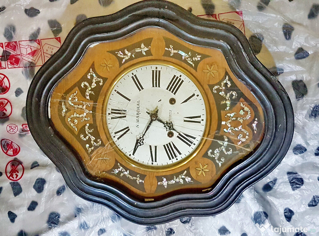 F318-Ceas Perete N. Marechal Amiens Anii 1850-1880 Franta Functional.