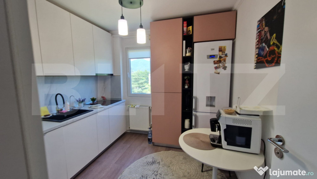 Apartament modern, renovat complet, luminos 2 camere, zona A