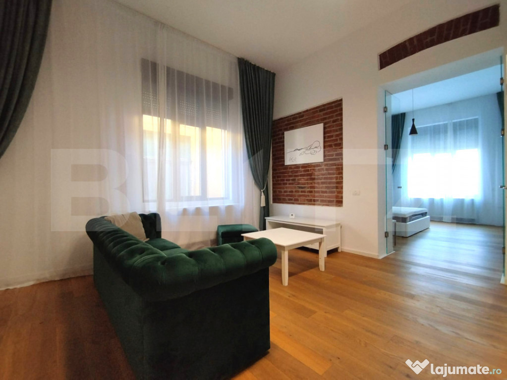Apartament 2 camere, modern, cladire istorica renovata, Parc
