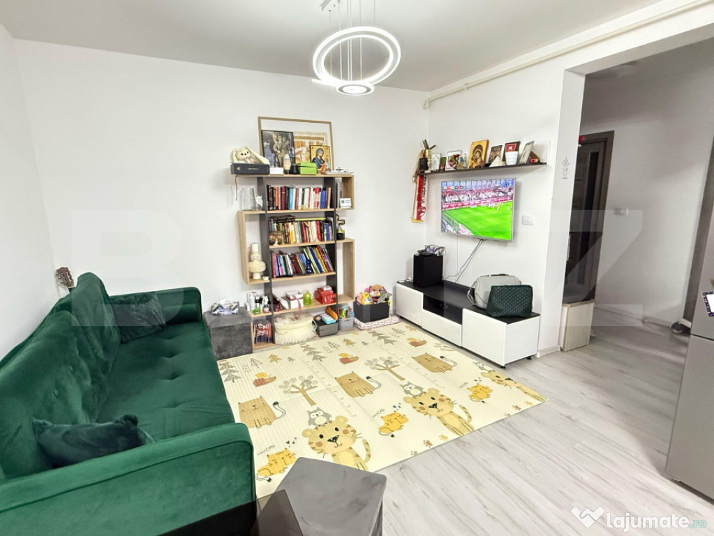 Apartament 2 camere, zona de centura, etaj 1, bloc nou