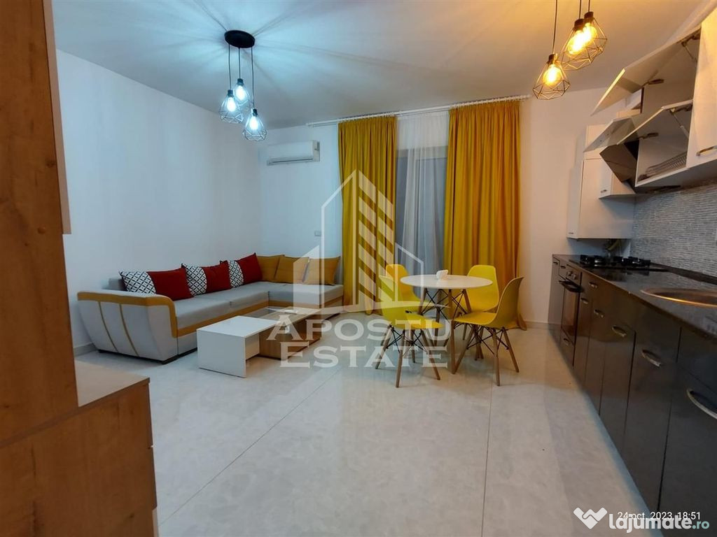 Apartament cu o camera, centrala proprie, zona Braytim