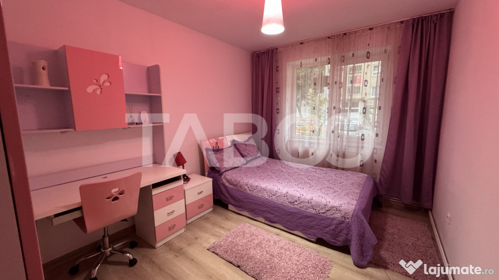Apartament cu 2 camere de inchiriat mobilat utilat Terezian