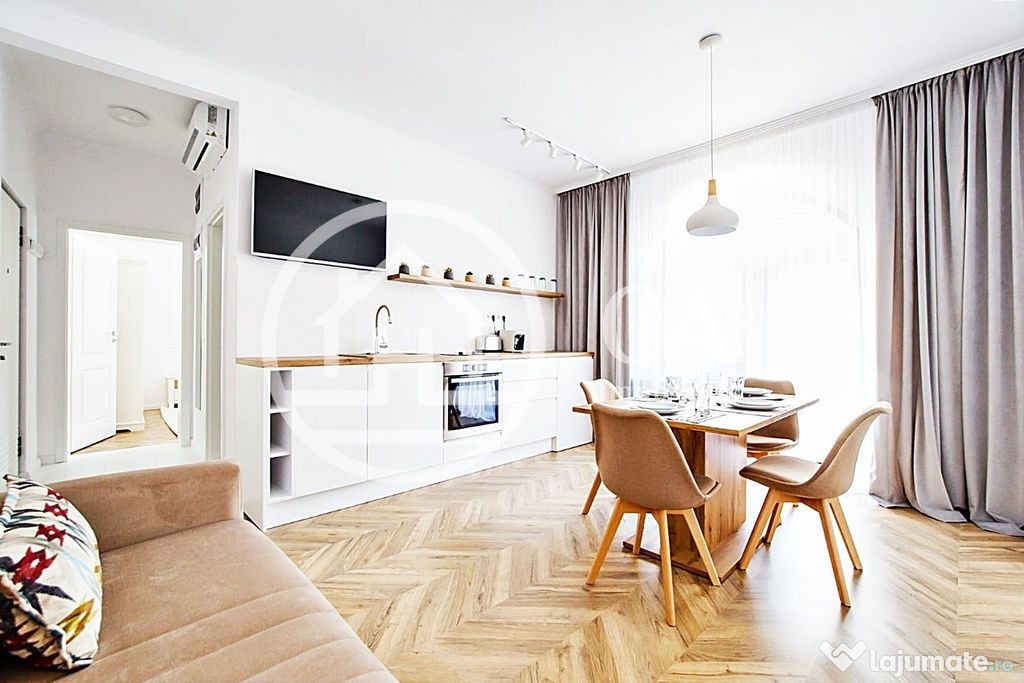 Apartament la casa, de inchiriat cu 2 camere in zona Cent...