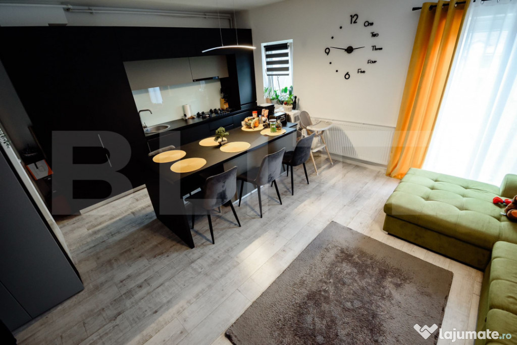 Apartament tip duplex cu 2 camere – mobilat & utilat – U