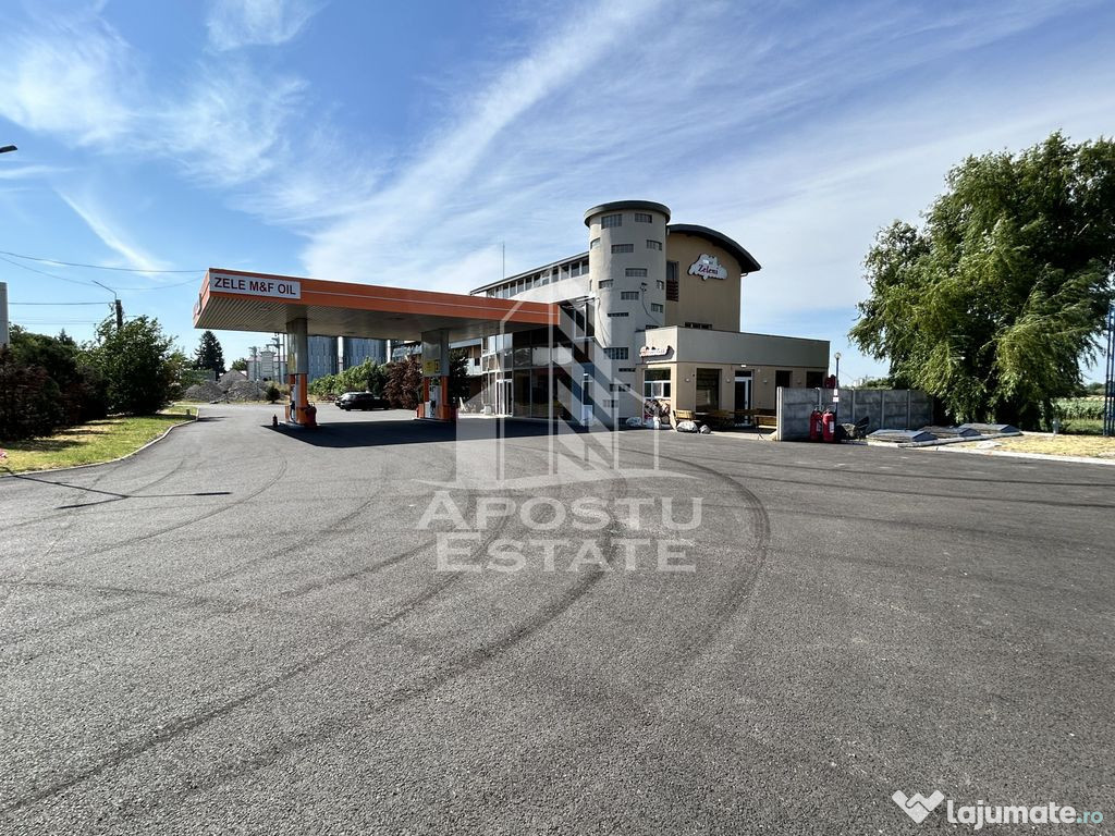 Afacere le cheie Statie PECO si pensiune cu 18 camere, Bi...