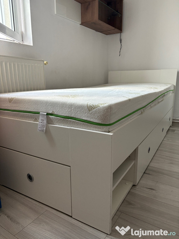 Pat cu dimensiunile 90-200cm