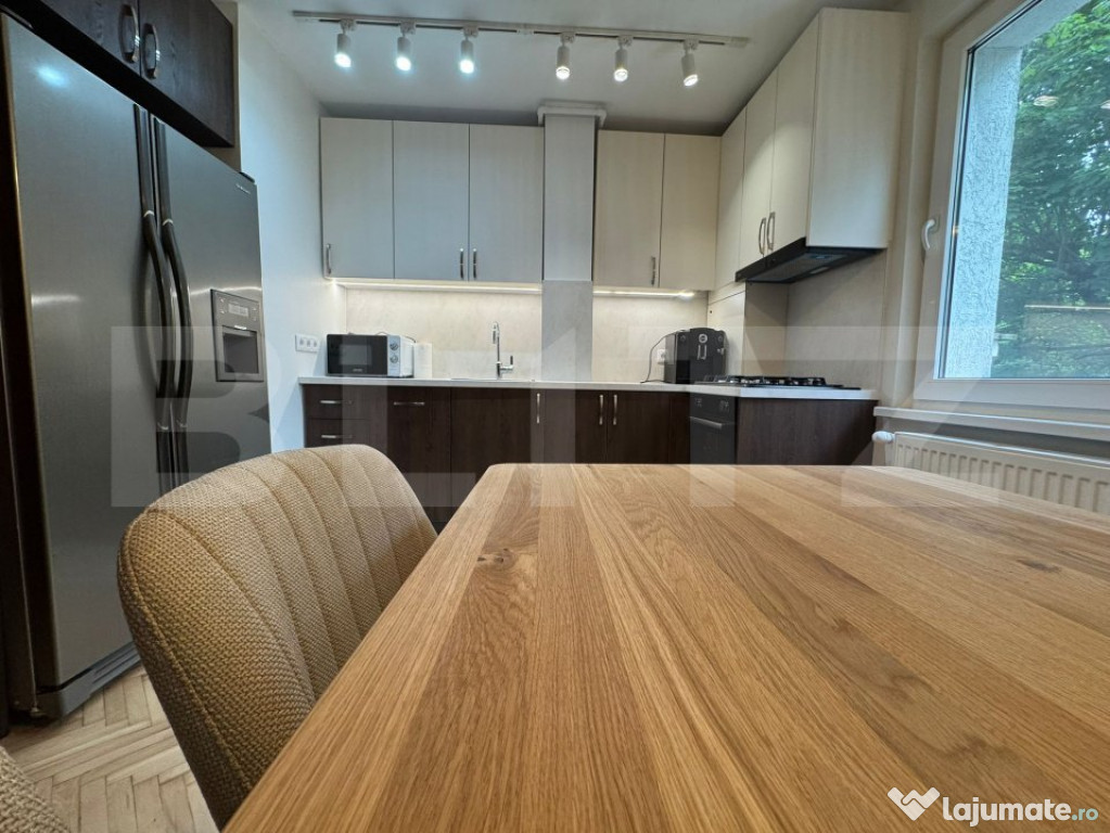Apartament de 3 camere, 76 mp, zona Tudor
